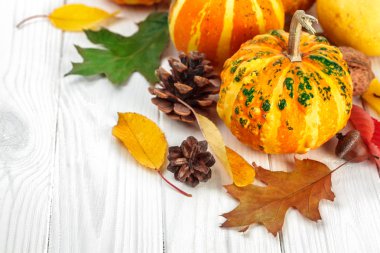 Halloween pumpkins süper ve Sonbahar Kuru ile