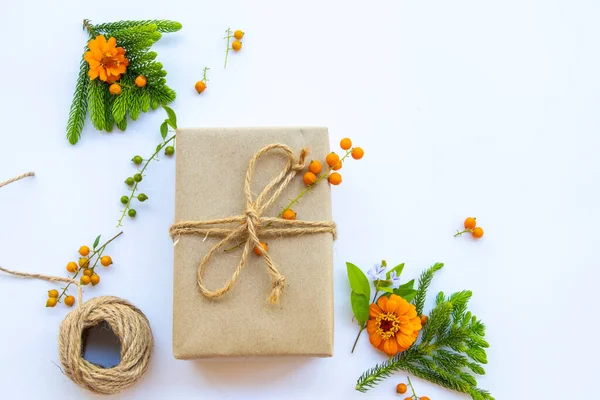 Caja Regalo Para Especial Navidad Día Del Festival Año Nuevo —  Fotos de Stock