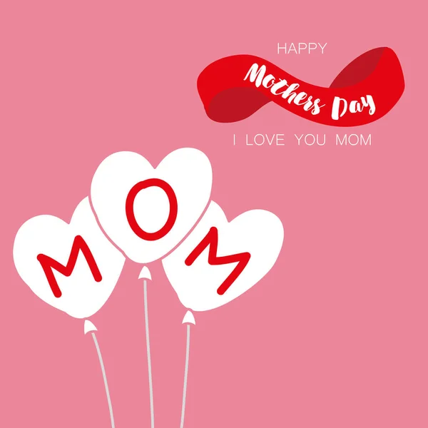 Mother's Day holiday cute balloons