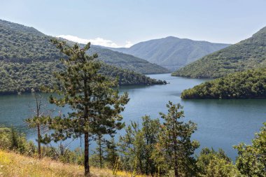 Vacha (Antonivanovtsi) Reservoir, Rodop Dağları, Filibe Bölgesi, Bulgaristan