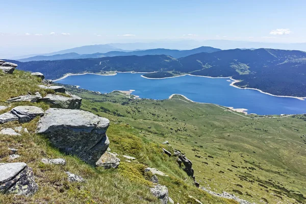 Úžasná Krajina Přehrady Belmeken Rila Bulharsko — Stock fotografie