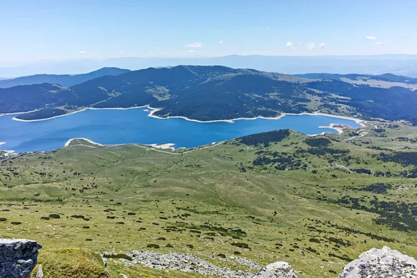 Erstaunliche Landschaft Des Belmeken Staudamms Rila Gebirge Bulgarien — Stockfoto