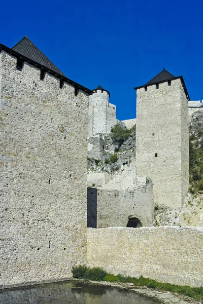 Golubac Serbia Agosto 2019 Golubac Serbia Agosto 2019 Fortezza Golubac — Foto Stock