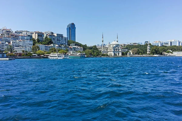 Istanbul Turquie Juillet 2019 Panorama Bosphore Istanbul Turquie — Photo