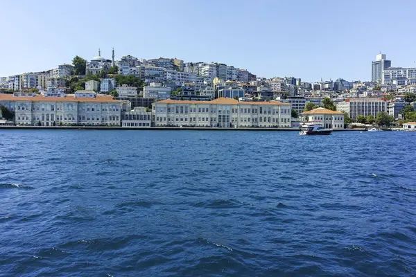 Istanbul Turkey Lipiec 2019 Panorama Bosforu Stambułu Turcja — Zdjęcie stockowe