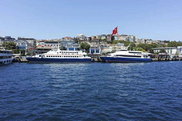 Istanbul Turkey Ιουλίου 2019 Πανόραμα Από Τον Βόσπορο Στην Κωνσταντινούπολη — Φωτογραφία Αρχείου