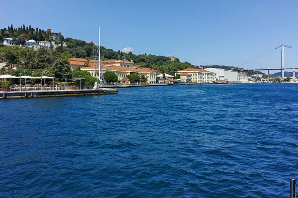 Istanbul Turkey Ιουλίου 2019 Πανόραμα Από Τον Βόσπορο Στην Κωνσταντινούπολη — Φωτογραφία Αρχείου