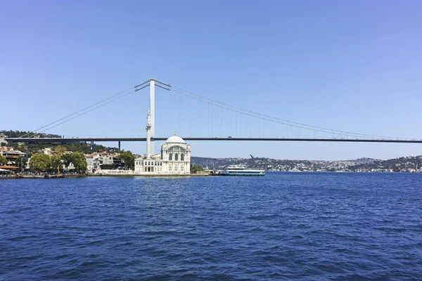 Istanbul Turkey Ιουλίου 2019 Πανόραμα Από Τον Βόσπορο Στην Κωνσταντινούπολη — Φωτογραφία Αρχείου