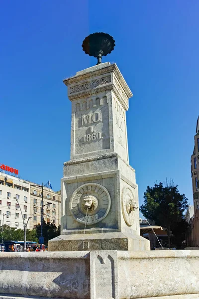 Belgrade Sérvia Agosto 2019 Fonte Centro Cidade Belgrado Sérvia — Fotografia de Stock