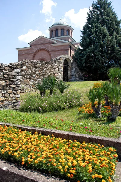 불가리아의 카르드잘 읍에서 있었던 수도원성 요한의 파노라마같은 — 스톡 사진