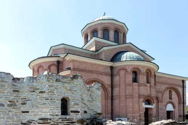 Vista Panorámica Del Monasterio Medieval San Juan Bautista Ciudad Kardzhali — Foto de Stock