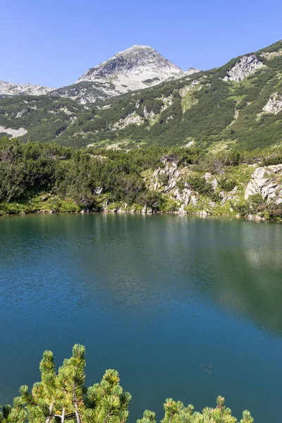 Paesaggio Con Okoto Occhio Lago Pirin Mountain Bulgaria — Foto Stock