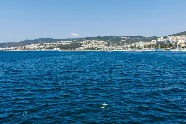 Kavala Greece Июнь 2019 Панорамный Вид Город Кавала Восточная Македония — стоковое фото