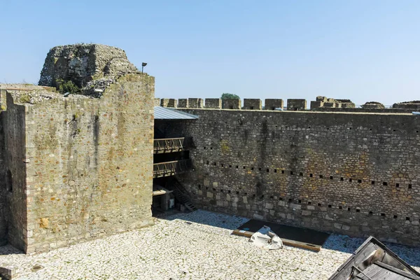 Ruinas Fortaleza Smederevo Costa Del Río Danubio Ciudad Smederevo Serbia — Foto de Stock