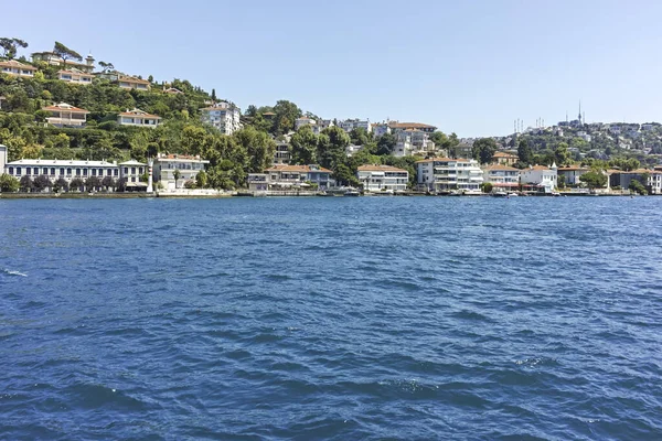 Istanbul Türkei Juli 2019 Panorama Vom Bosporus Nach Istanbul Türkei — Stockfoto
