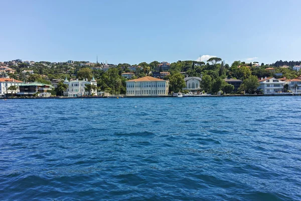 Istanbul Turkey Ιουλίου 2019 Πανόραμα Από Τον Βόσπορο Στην Κωνσταντινούπολη — Φωτογραφία Αρχείου