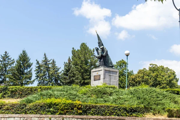 Kardzhali Bulgária Julho 2020 Monumento Aos Soldados Caídos Centro Cidade — Fotografia de Stock