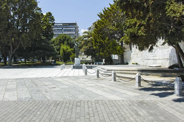 Kavala Grecia Junio 2019 Calle Típica Casas Centro Ciudad Kavala — Foto de Stock