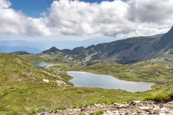 Increíble Paisaje Los Siete Lagos Rila Montaña Rila Bulgaria — Foto de Stock