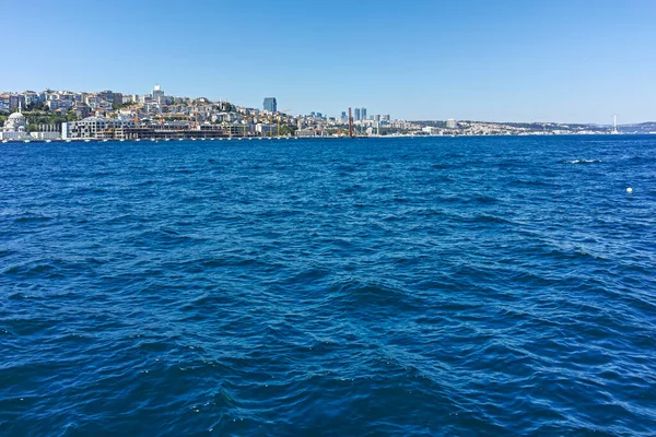 Istanbul Turkey Ιουλίου 2019 Πανόραμα Από Τον Βόσπορο Και Χρυσό — Φωτογραφία Αρχείου