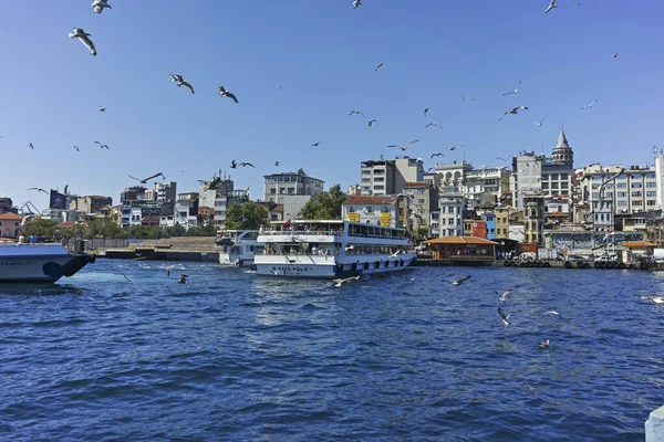 Istanbul Turkey July 2019 Panorama Bosporus Golden Horn City Istanbul — Stock Photo, Image