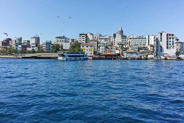 Istanbul Turkey July 2019 Panorama Bosporus Golden Horn City Istanbul — Stock Photo, Image