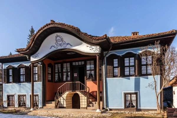 Koprivshtitsa Bulgaria January 2020 Lutova House Museum Historical Town Koprivshtitsa — Stock Photo, Image