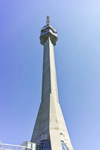 Telecomunicazione Torre Avala Vicino Alla Città Belgrado Serbia — Foto Stock