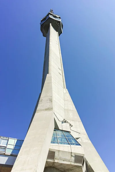 Telecomunicazione Torre Avala Vicino Alla Città Belgrado Serbia — Foto Stock