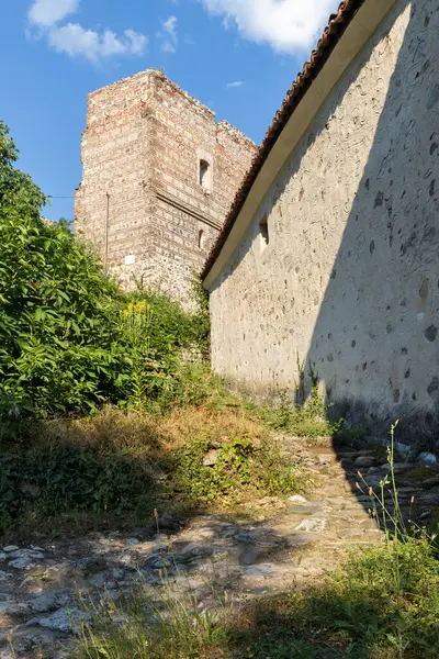 Melnik Bulgaria Junio 2020 Calle Típica Casas Antiguas Ciudad Histórica — Foto de Stock