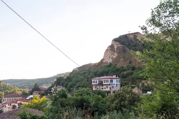 Melnik Bulgaria Haziran 2020 Bulgaristan Blagoevgrad Bölgesindeki Tarihi Melnik Kasabasındaki — Stok fotoğraf
