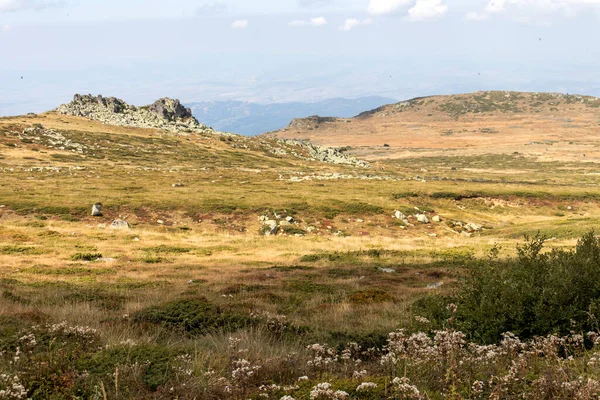 保加利亚索菲亚市Vitosha山Cherni Vrah峰远足小径的秋季风景 — 图库照片