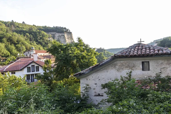 Melnik Bulgaria Junio 2020 Calle Típica Casas Antiguas Ciudad Histórica — Foto de Stock