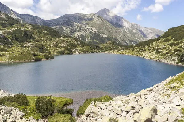 Increíble Paisaje Del Lago Fish Banderitsa Montaña Pirin Bulgaria —  Fotos de Stock