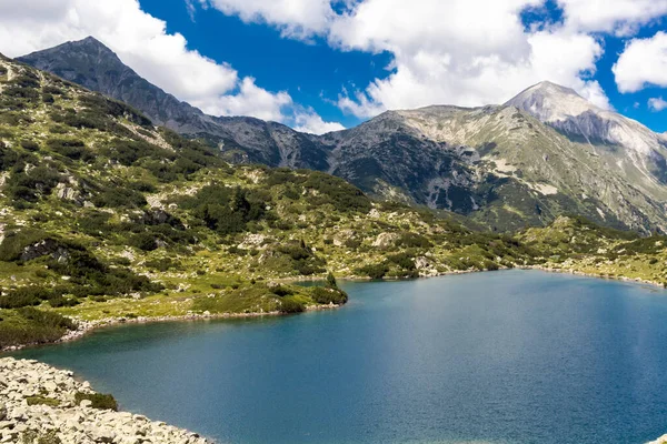 Increíble Paisaje Del Lago Fish Banderitsa Montaña Pirin Bulgaria — Foto de Stock