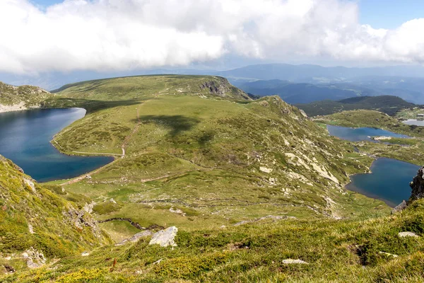 Дивовижний Краєвид Семи Рильських Озер Рильська Гора Болгарія — стокове фото