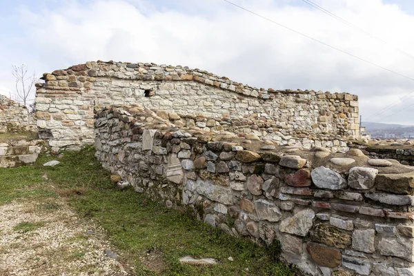 Ruinas Antigua Fortificación Castra Montanensium Ciudad Montana Bulgaria — Foto de Stock