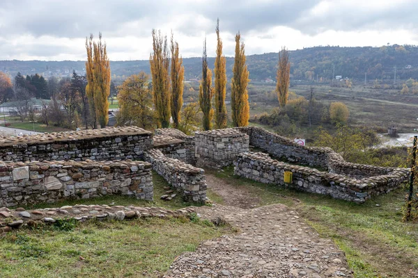 Ερείπια Της Αρχαίας Οχύρωσης Castra Montanensium Στην Πόλη Της Μοντάνα — Φωτογραφία Αρχείου