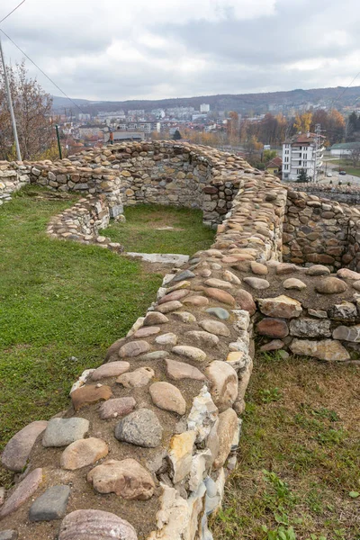 Ruinas Antigua Fortificación Castra Montanensium Ciudad Montana Bulgaria — Foto de Stock