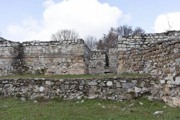 Ruines Ancienne Fortification Castra Montanensium Dans Ville Montana Bulgarie — Photo