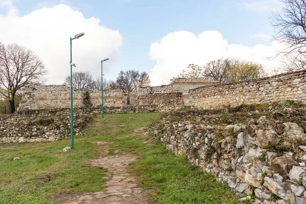 Ruines Ancienne Fortification Castra Montanensium Dans Ville Montana Bulgarie — Photo