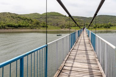Lisitsite Köprüsü Studen Kladenets Rezervuarı, Kardzhali Bölgesi, Bulgaristan