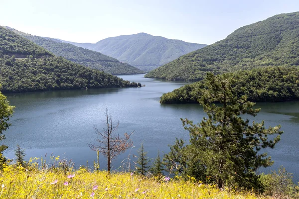 Amazing Ladscape Vacha Antonivanovtsi Reservoir Rhodope Mountains Plovdiv Region Bulgaria — Stock Photo, Image