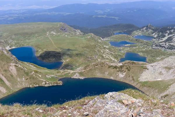 Wunderschöne Landschaft Der Sieben Rila Seen Rila Gebirge Bulgarien — Stockfoto