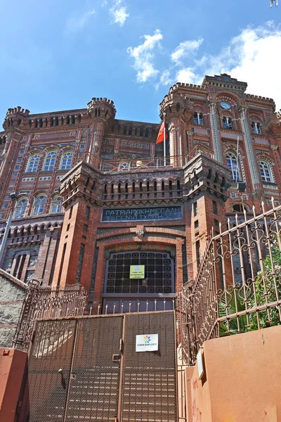 Istanbul Turquía Julio 2019 Calle Típica Edificio Distrito Balat Ciudad — Foto de Stock