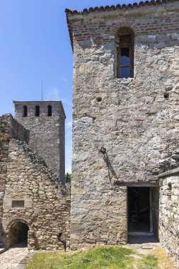 Bulgaristan 'ın Vidin kentindeki Tuna Nehri kıyısındaki Ortaçağ Baba Vida Kalesi