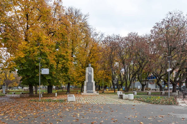 Монтана Болгария Ноября 2020 Года Типичное Здание Улица Центре Города — стоковое фото