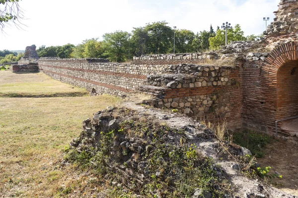 Portão Sul Sabe Como Camelos Fortificações Romanas Antiga Cidade Diocletianópolis — Fotografia de Stock