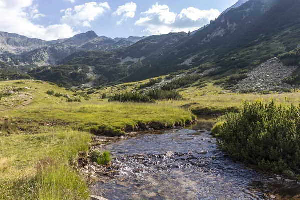 Summer Landscape Pirin Mountain Vihren Hut Bulgaria — Stock Photo, Image