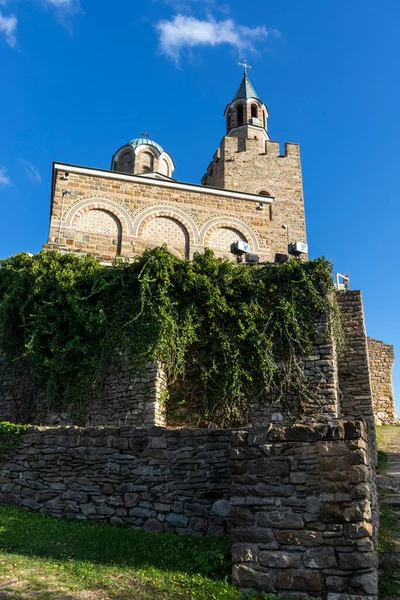 Ruínas Capital Segundo Império Búlgaro Fortaleza Medieval Tsarevets Veliko Tarnovo — Fotografia de Stock